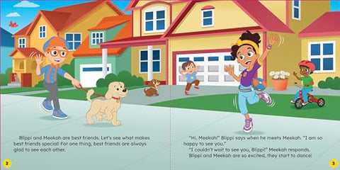 Image of Blippi: Blippi and Meekah Best-Friends (8x8)