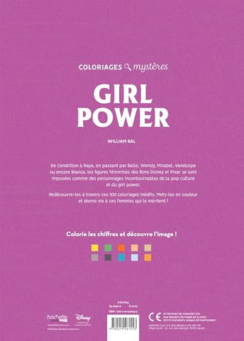 Image of Coloriages mystères Disney - Girl Power