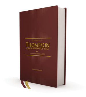 NKJV, THOMPSON CHAIN-REFERENCE BIBLE, HARDCOVER, RED LETTER, COMFORT PRINT