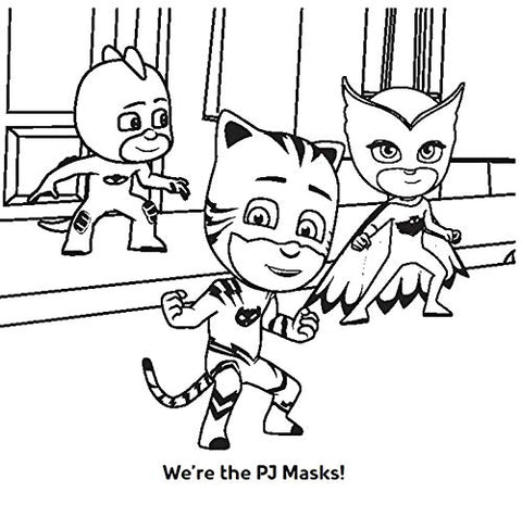 Image of PJ Masks: Carry-Along Coloring Set